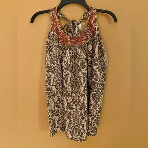 Elle Embellished Halter Top